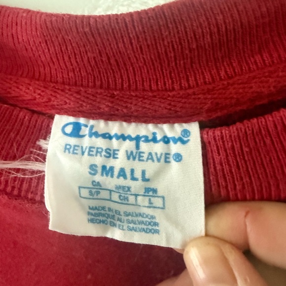 Vintage Disney Mickey Mouse Crewneck Womens Small Red Y2k Graphic Embroidered - Picture 3 of 6